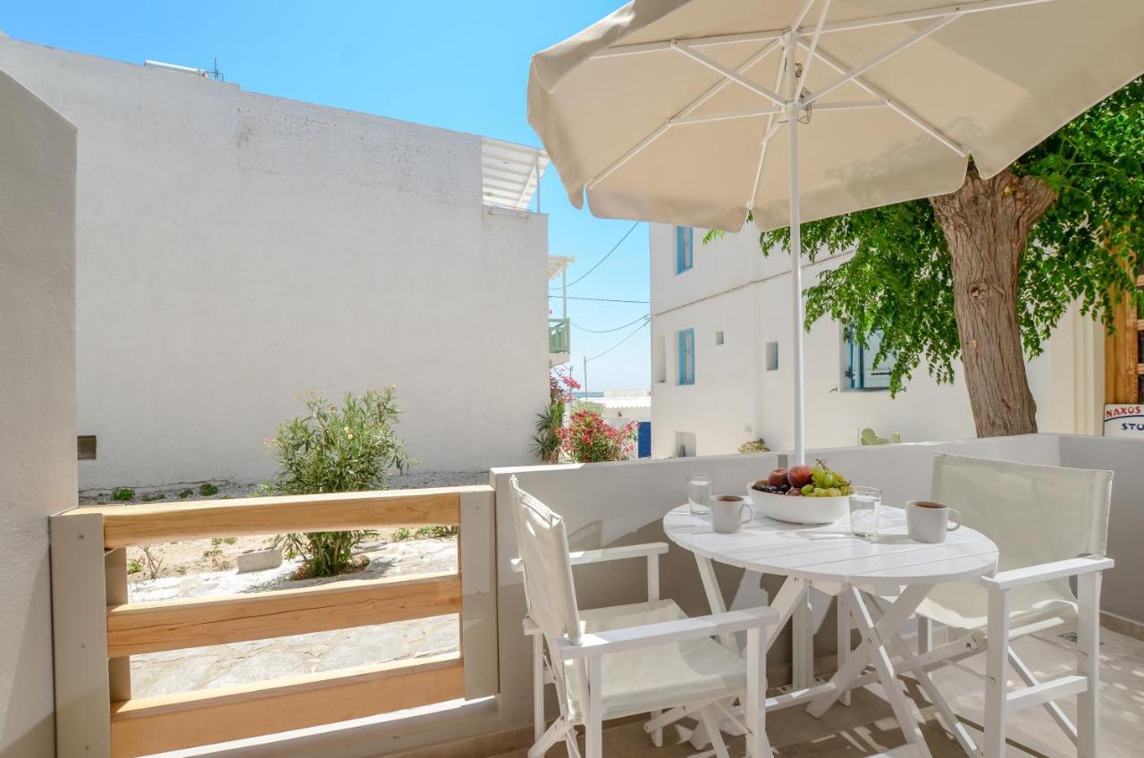 Panormos Hotel And Studios Naxos City Exteriör bild