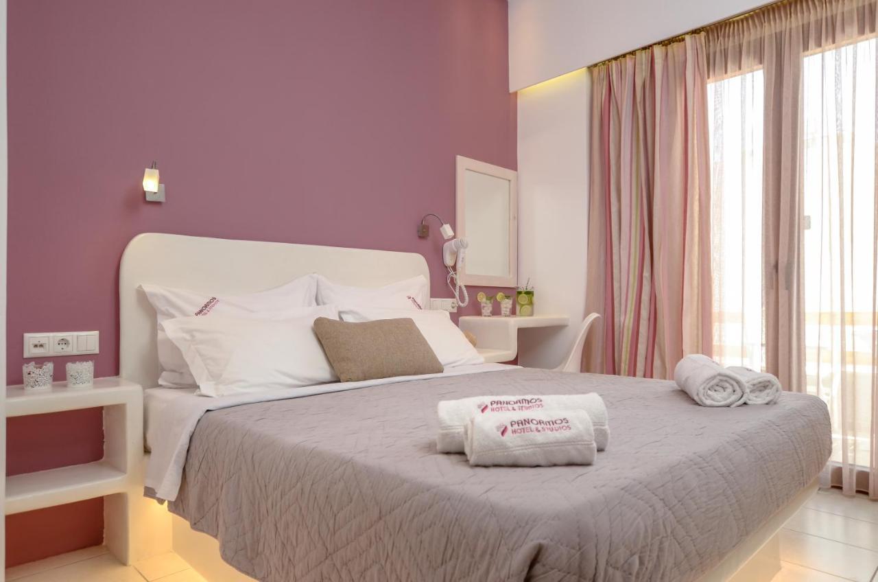 Panormos Hotel And Studios Naxos City Exteriör bild