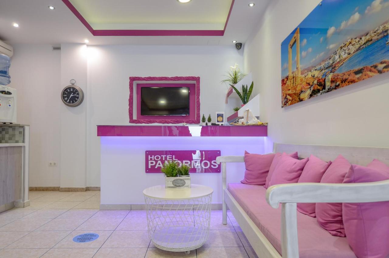 Panormos Hotel And Studios Naxos City Exteriör bild